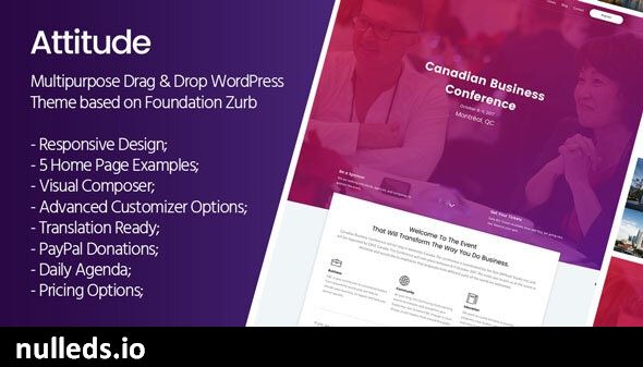 Attitude - Multi-Purpose WordPress Theme