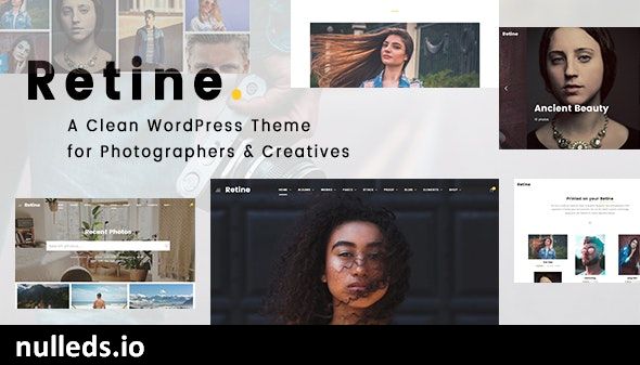 Retine - A WordPress Theme for Photographers and Creatives