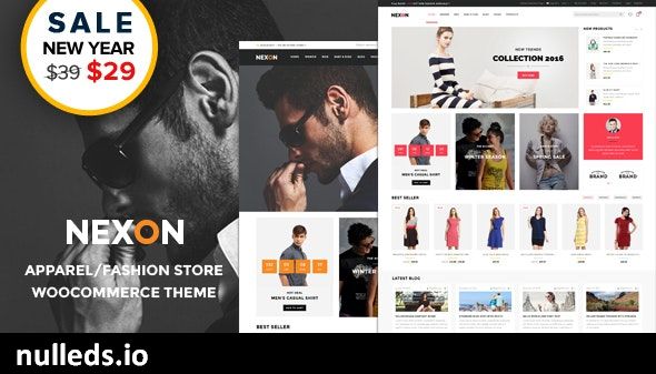 Nexon - Apparel Store Multipurpose Responsive WooCommerce WordPress Theme