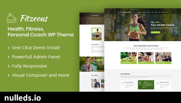 Fitzeous - Personal Fitness Trainer WordPress Theme