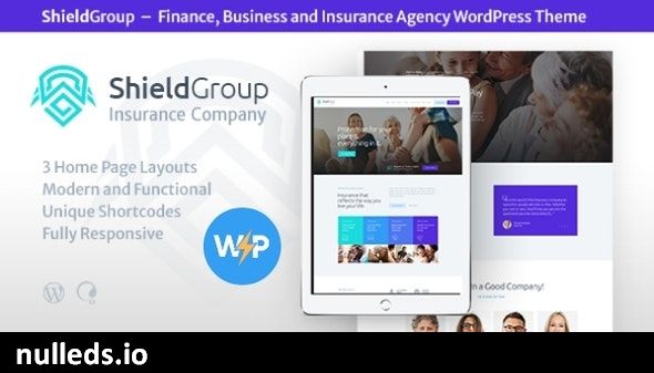 ShieldGroup | An Insurance & Finance WordPress Theme