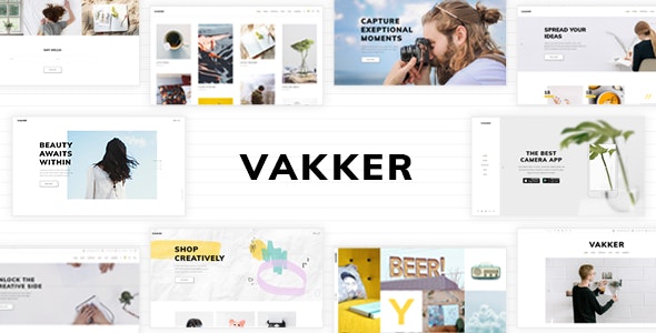 Vakker - Creative Design Agency Theme