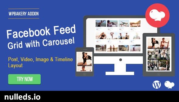 Facebook Feed : Post, Photo, Video and Timeline for WPBakery Page Builder