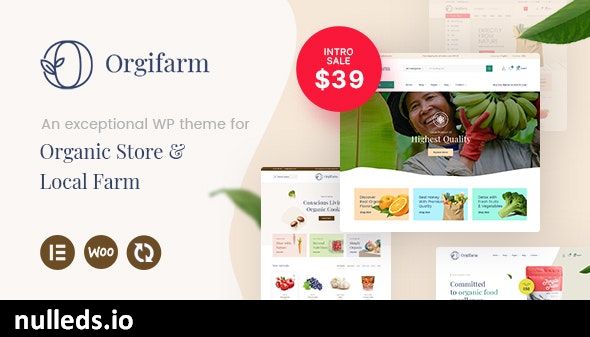 Orgifarm - An Organic Store WordPress Theme