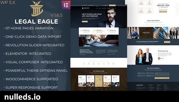 Legal Eagle | Law Firm and Business WordPress Theme