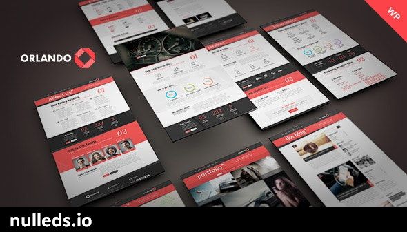 Orlando - Creative Infographics WordPress Theme