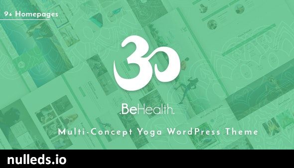 BeHealth - Multi-Purpose WordPress Theme for Yoga - Health - Beauty - Shop