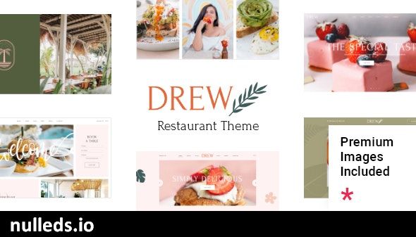 Drew - Restaurant Theme