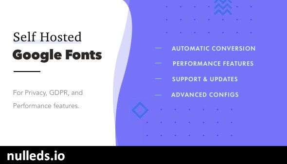 v1.0.1 Self-Hosted Google Fonts Pro