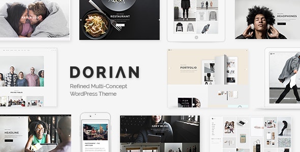 Dorian - Refined Multi-Concept WordPress Theme