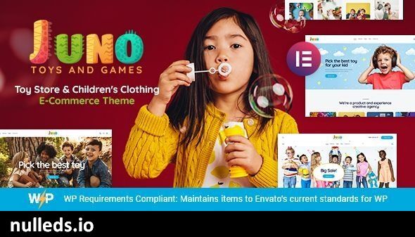 Juno | Kids Toys & Games Store WordPress Theme