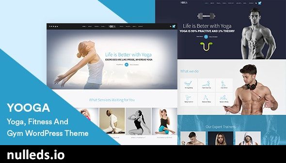 Yooga- Yoga, Fitness & Gym WordPress Theme