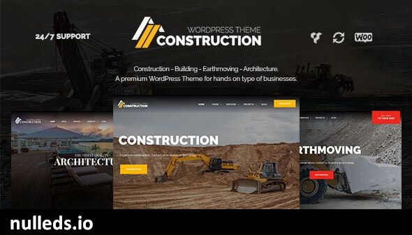 Construction – Building & Architecture WordPress Theme