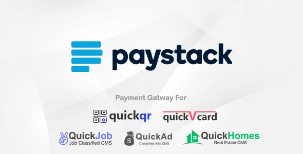 Paystack Payment Plugin For QuickCMS