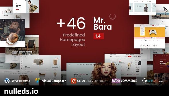 Mr.Bara - Responsive Multi-Purpose eCommerce WordPress Theme