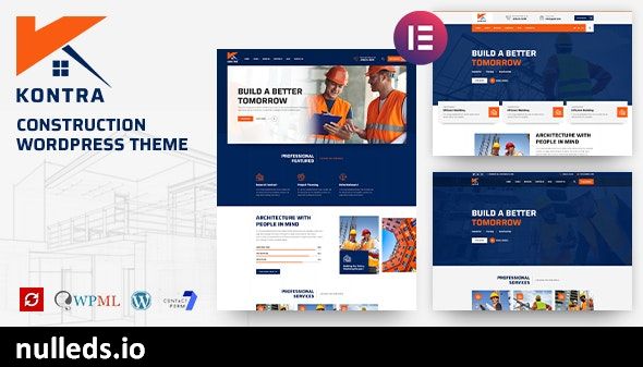 Kontra - Construction and Building WordPress Theme