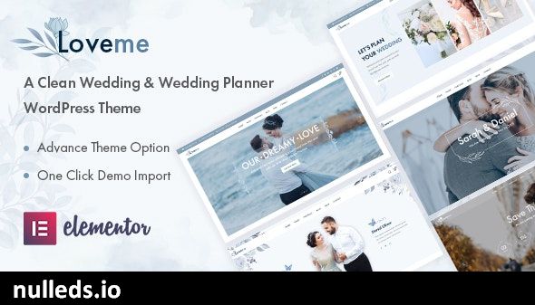 Loveme (v1.0.7) Wedding & Wedding Planner WordPress Theme