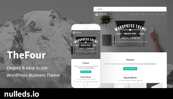 TheFour - WordPress Business Theme