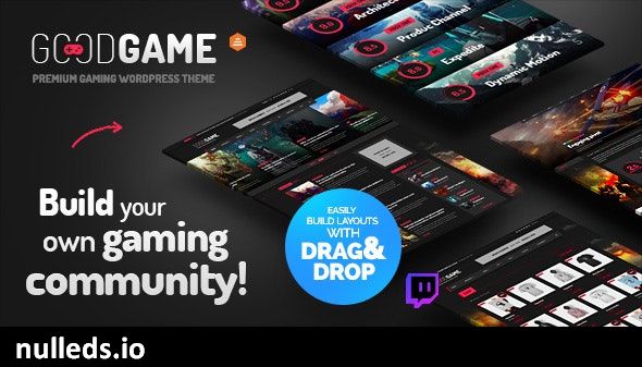 GoodGame - Twitch Integrated WordPress Gaming News Magazine