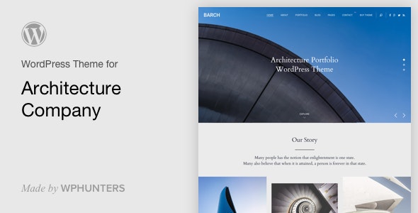 Barch - Architecture Portfolio WordPress Theme