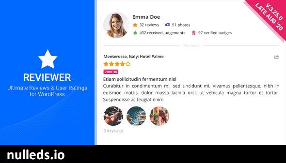 Reviewer WordPress Plugin