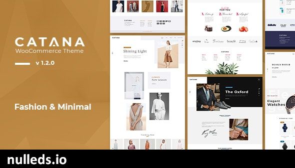 Catana - Fashion & Minimal WooCommerce WordPress Theme