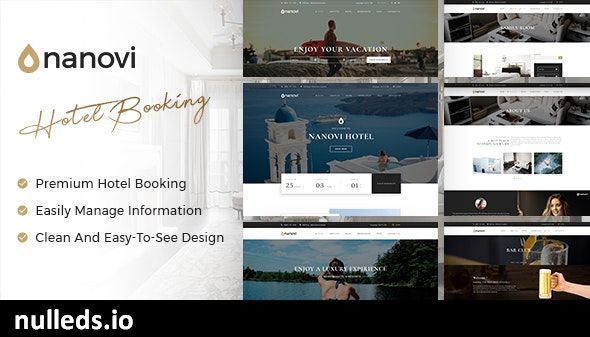 Nanovi - Resort and Hotel WordPress Theme