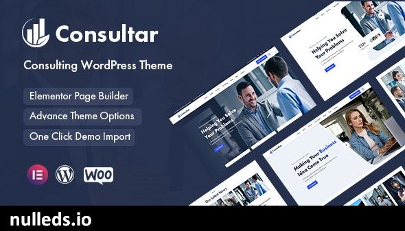 Consultar - Consulting Business WordPress Theme