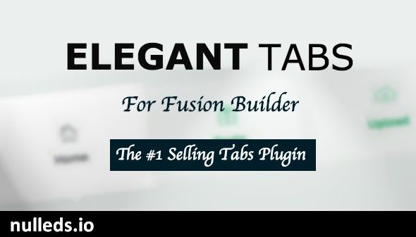 Elegant Tabs for Fusion Builder and Avada