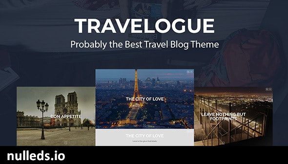 Travelogue - Travel Blog WordPress Theme