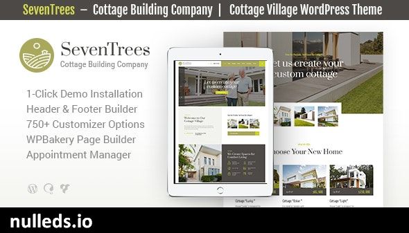 SevenTrees | Real Estate Property WordPress Theme