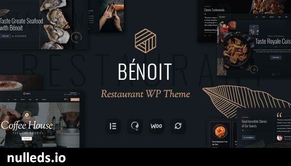 Benoit - Restaurants & Cafes WordPress Theme