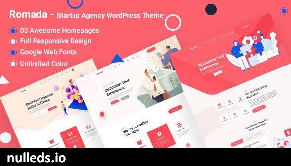 Romada - Startup Agency WordPress