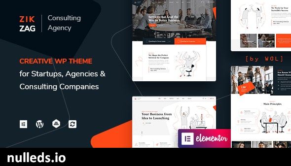 ZikZag - Consulting & Agency WordPress Theme