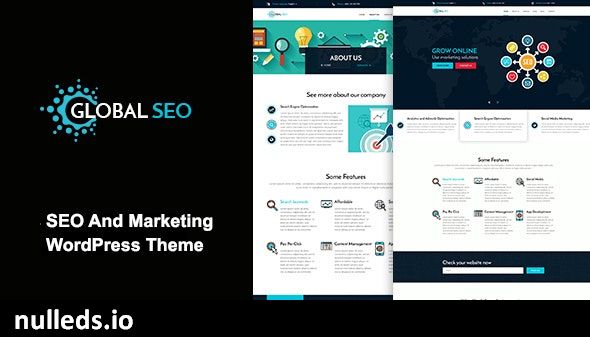 GLOBAL SEO - Marketing And Responsive WordPress Theme