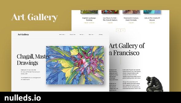 Arte | Art Gallery WordPress Theme