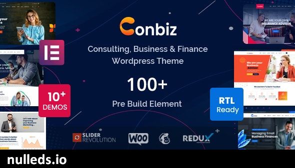 Conbiz – Business & Consulting WordPress Theme