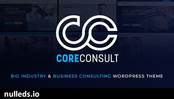 Coreconsult - Big Industry & Business Consulting WordPress Theme