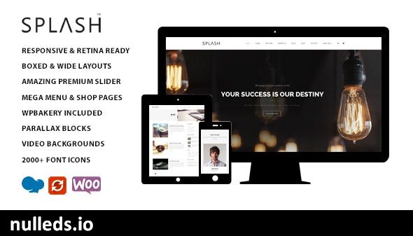 Splash - Multipurpose Wordpress Theme