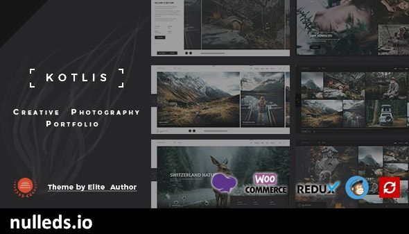 Kotlis -  Photography Portfolio WordPress Theme