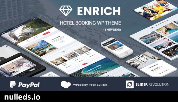 Enrich – Hotel Booking WordPress Theme