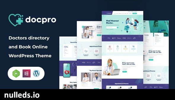 Docpro - Doctors directory WordPress Theme