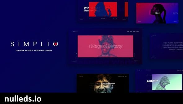Simplio - Creative Portfolio WordPress Theme