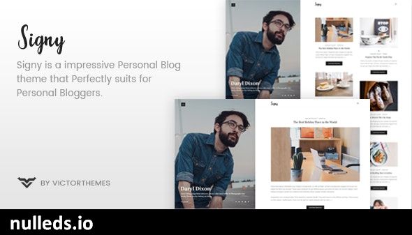 Signy - A Personal Blog WordPress Theme