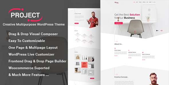 Project - Creative Multipurpose WordPress Theme