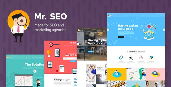 Mr. SEO - Social Media Marketing Agency Theme