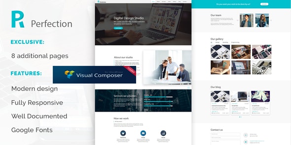 Perfection - Business Multipurpose WordPress Theme