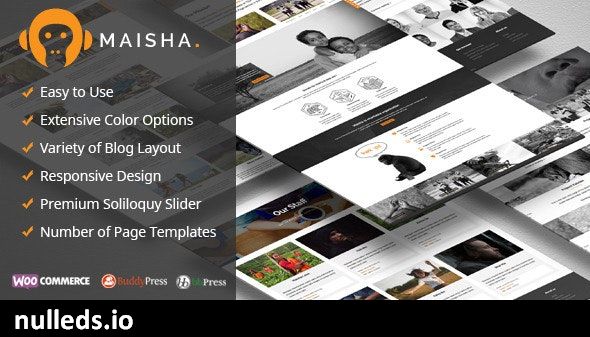 Maisha - Charity WordPress Theme