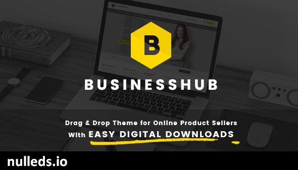 Business Hub | Responsive WordPress Theme For Online