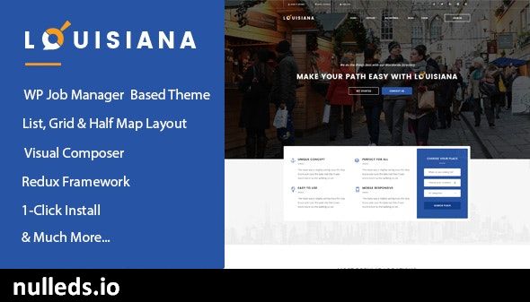 Louisiana - Responsive Listing Directory WordPress Theme